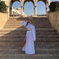 Boho Chic basic , kimono boho  , zwiewna , top, szeroki rękaw , bluzka oversize biala  , bawełna muślin