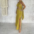 Sukienka . Boho . Dress . Letnia sukienka . Muślin . Długa sukienka . Wiązana . Sensual Boho Line