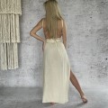 Boho Chic - Muślinowy komplet Flavi - Beige