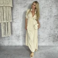 Boho Sukienka Laylah - Bez